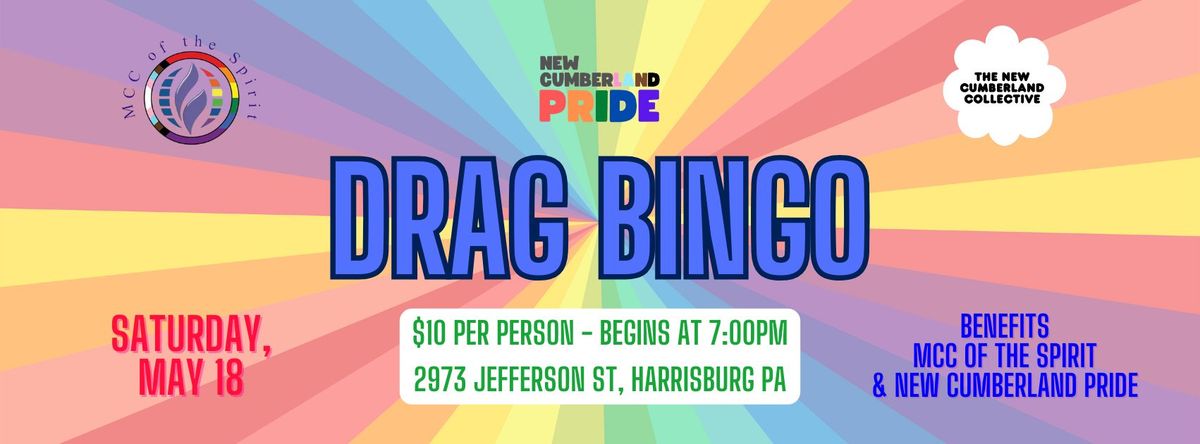 Drag Bingo New Cumberland Pride Fundraiser