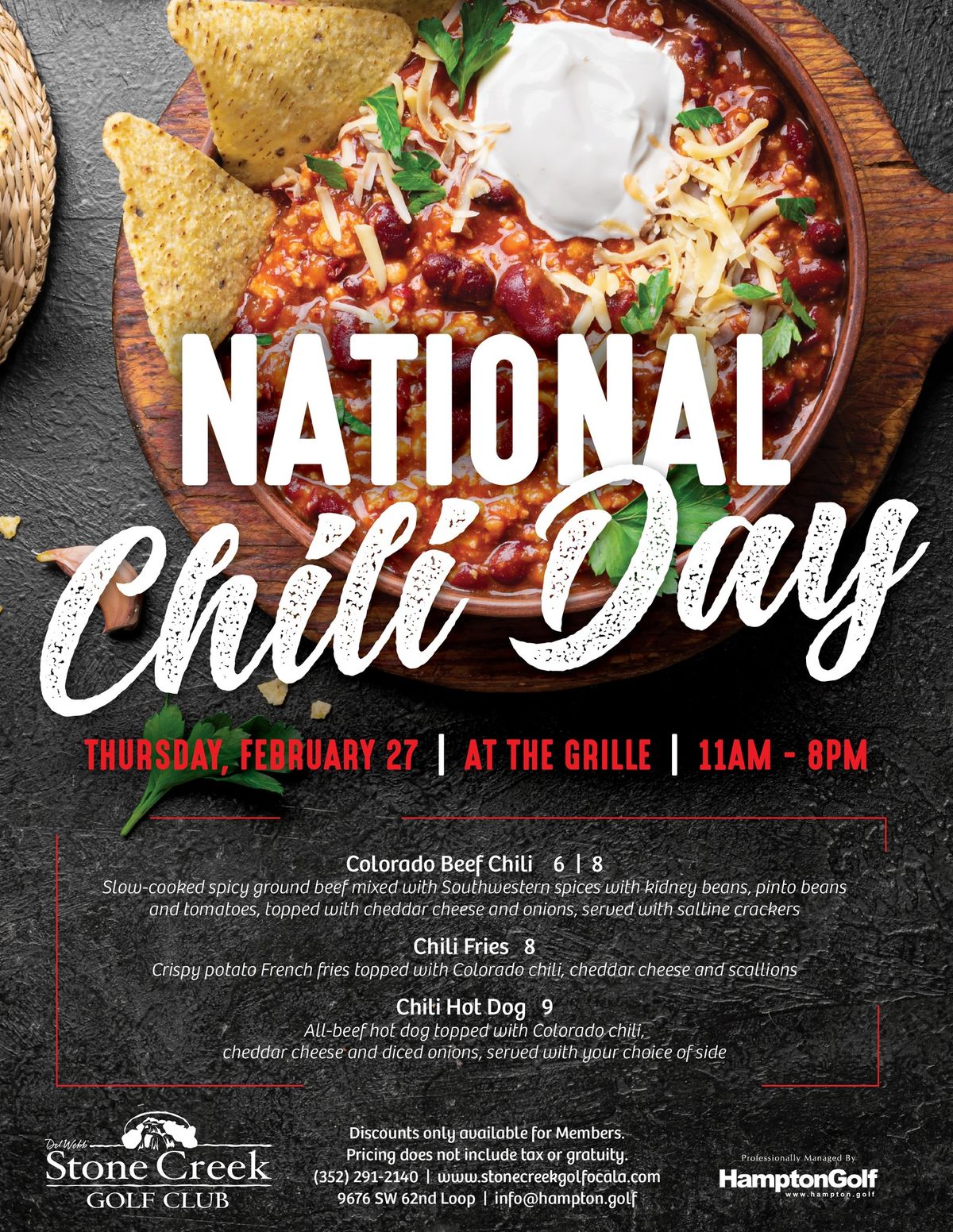 National Chili Day 