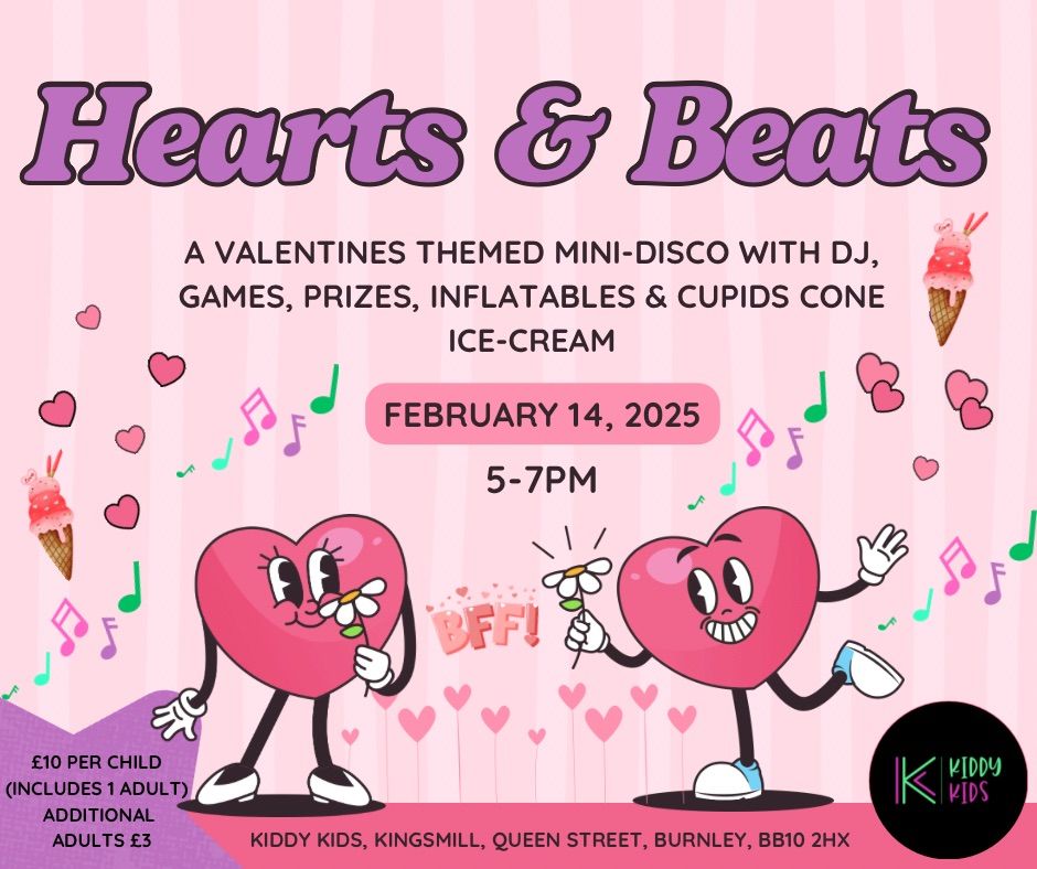 \ud83d\udc97\ud83c\udfb5 Hearts & Beats \ud83d\udc97\ud83c\udfb5 - A Valentines themed mini-disco! 