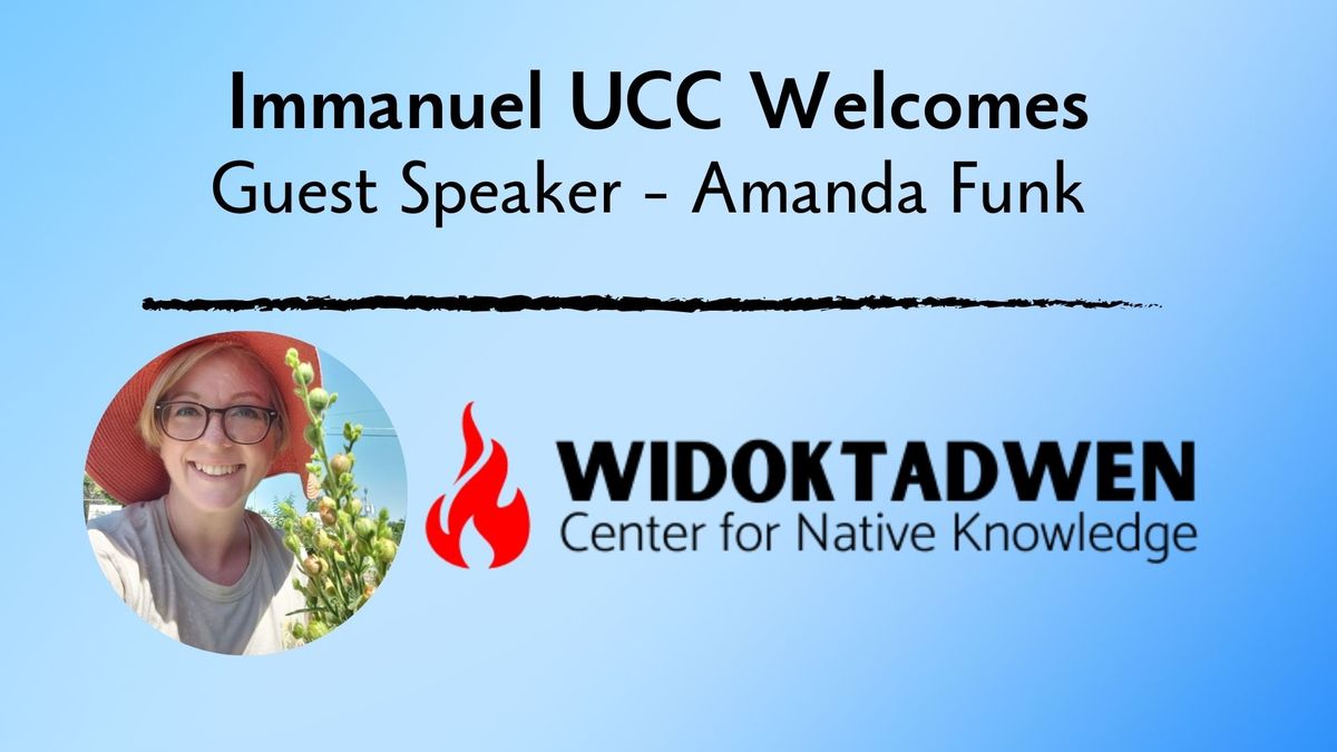 Widoktadwen Center for Native Knowledge Guest Speaker