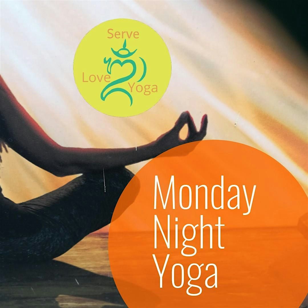 Monday night yoga class for all levels with Chandra