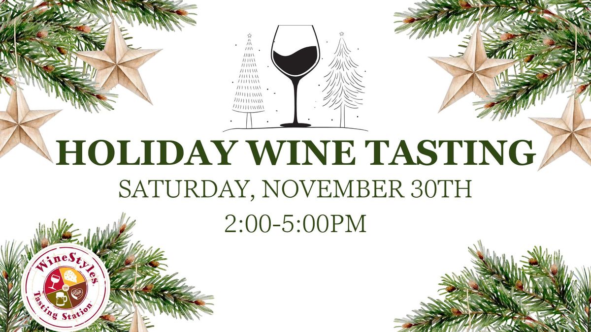 Holiday Showcase Tasting