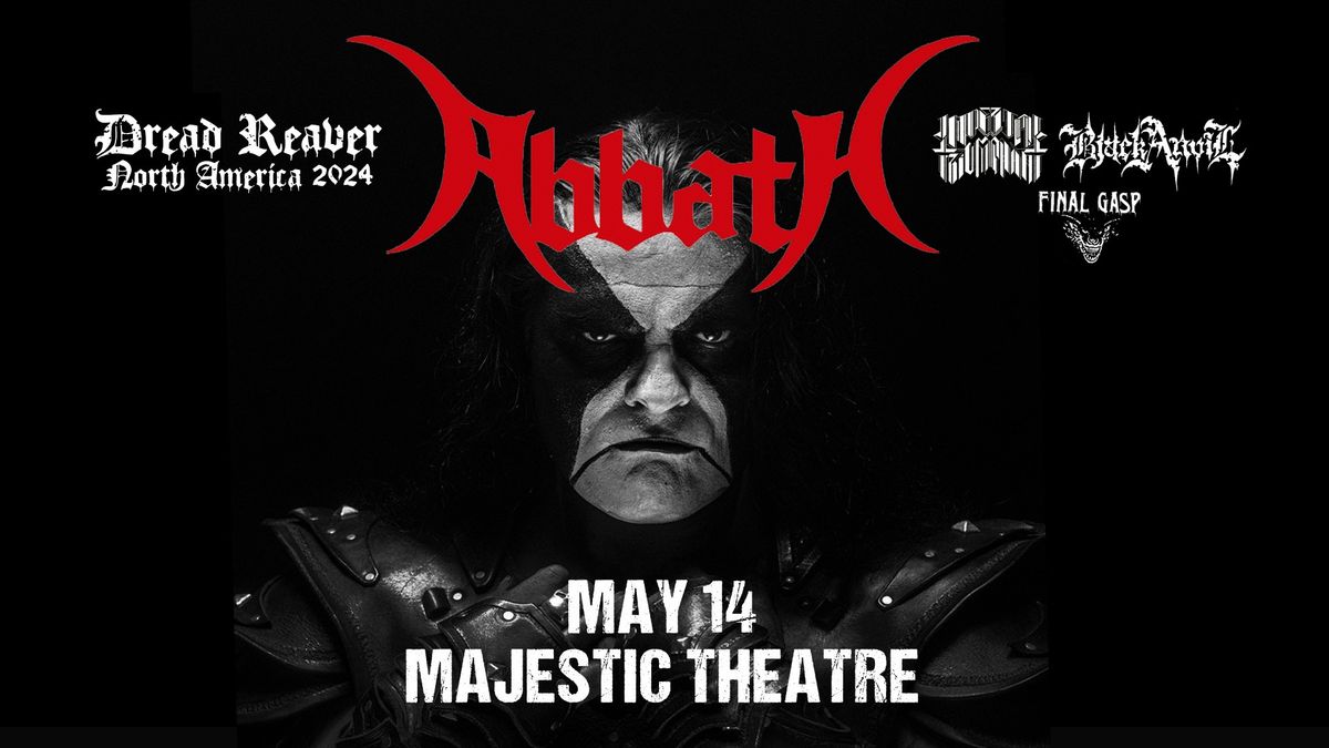 ABBATH at the Majestic Theatre - Detroit, MI