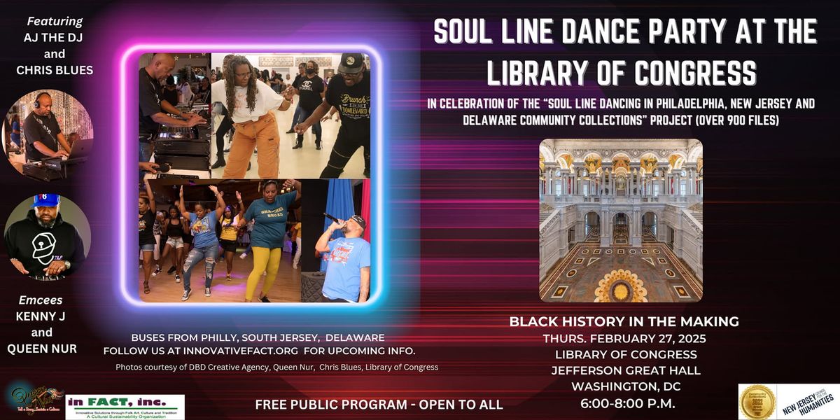 Soul Line Dancing at the Library of Congress