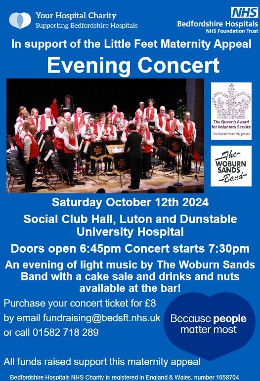 Woburn Sands Band "A" Band: Luton & Dunstable Hospital