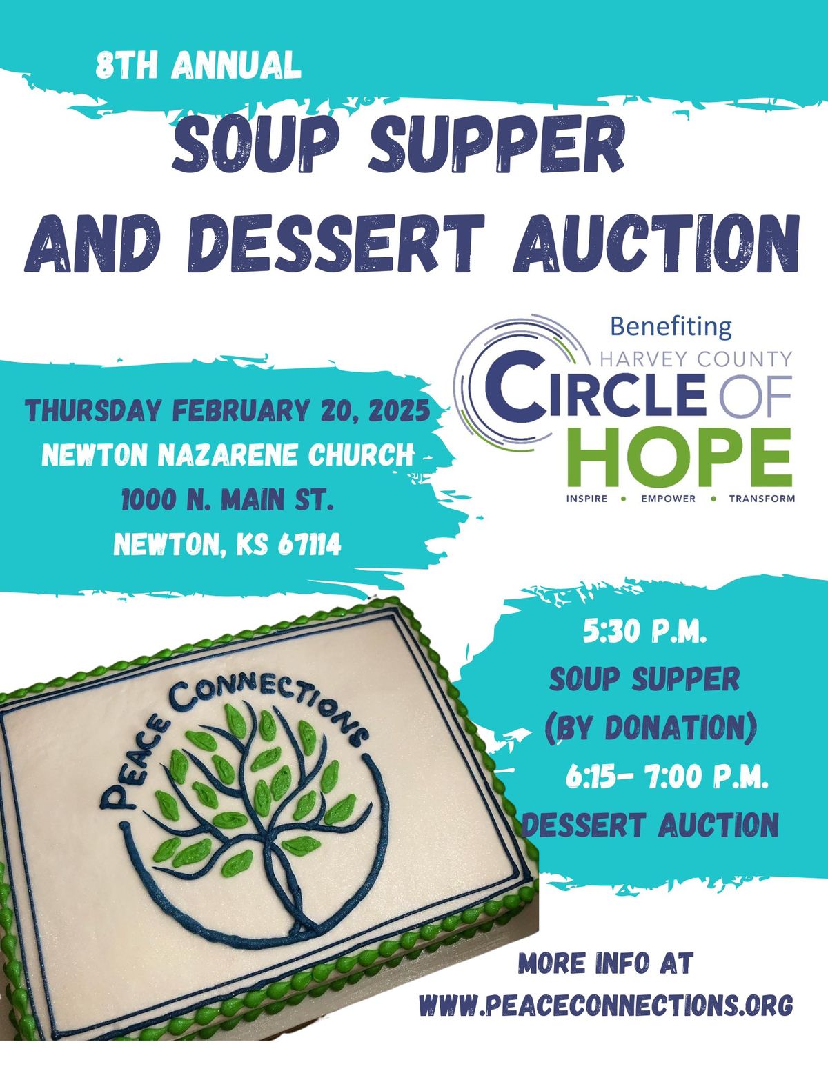 8th Annual Soup Supper and Dessert Auction