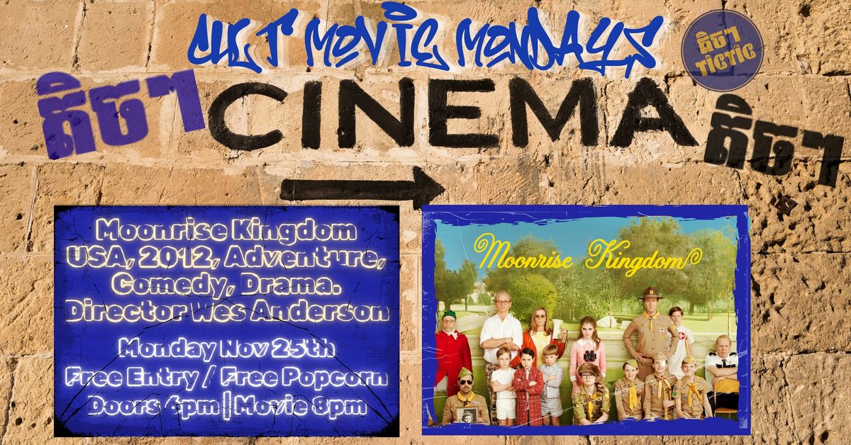 Cult Movie Mondays - Moonrise Kingdom