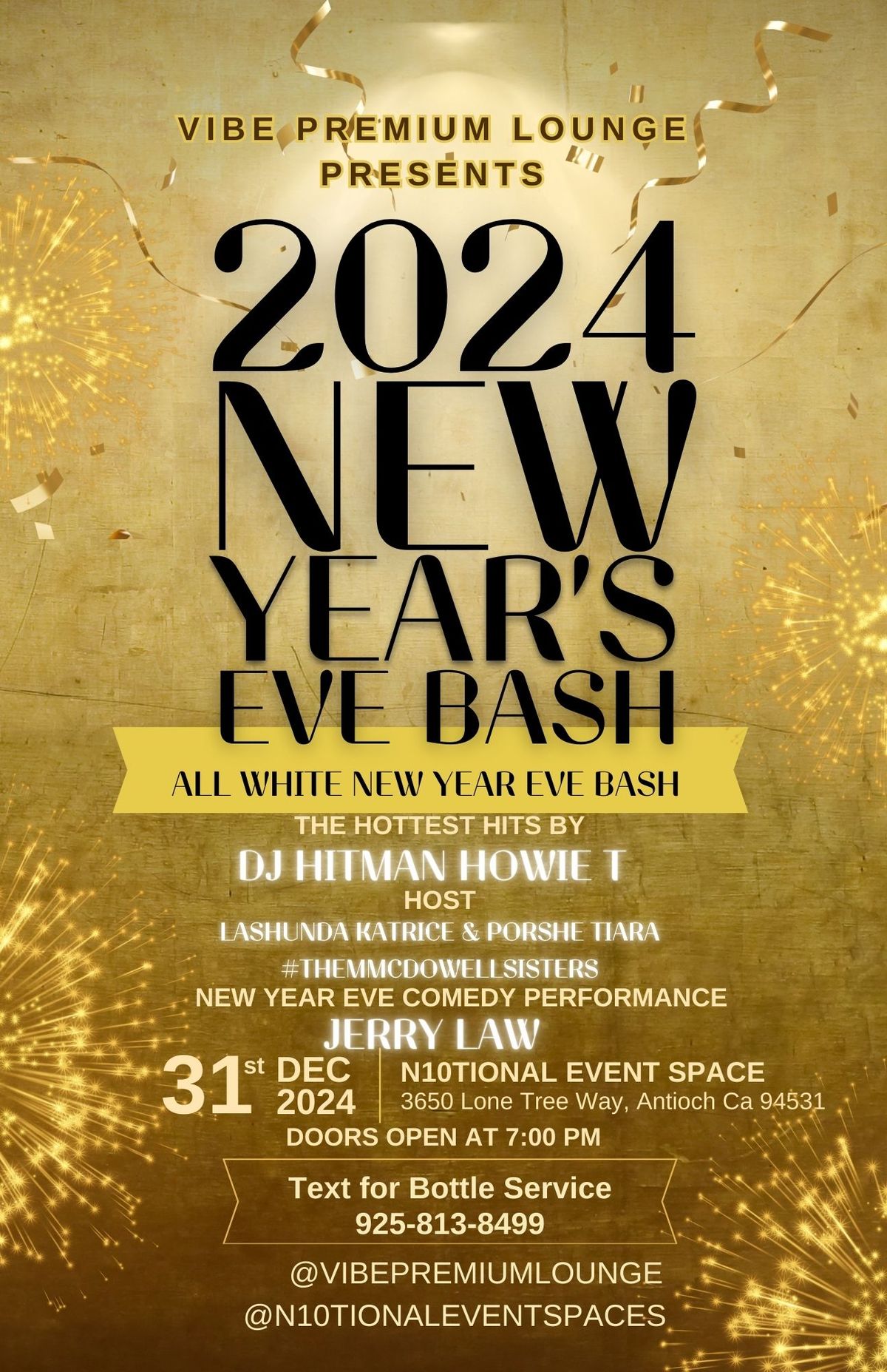 NYE All white Bash