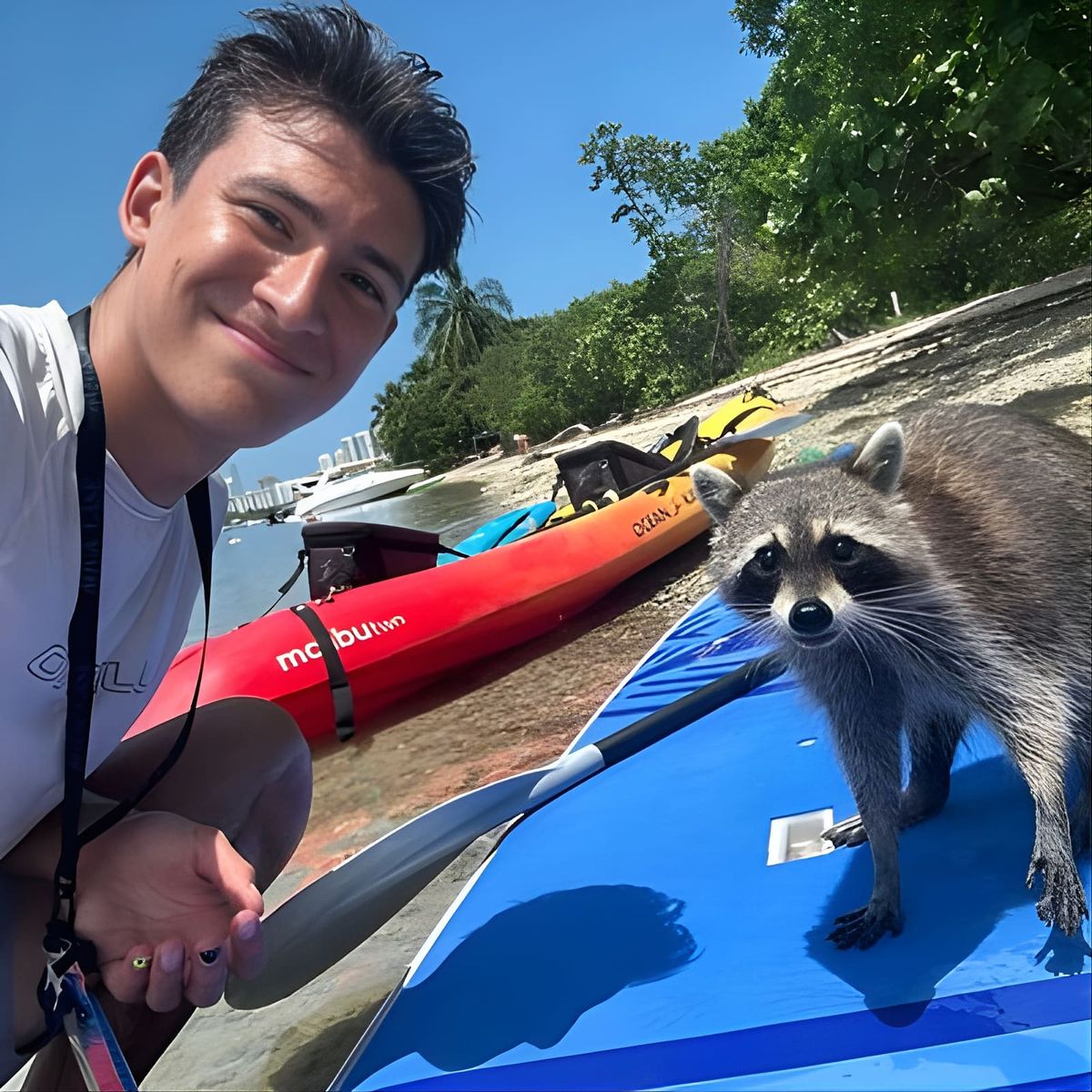 Raccoon Island exploration on SUP\/Kayak