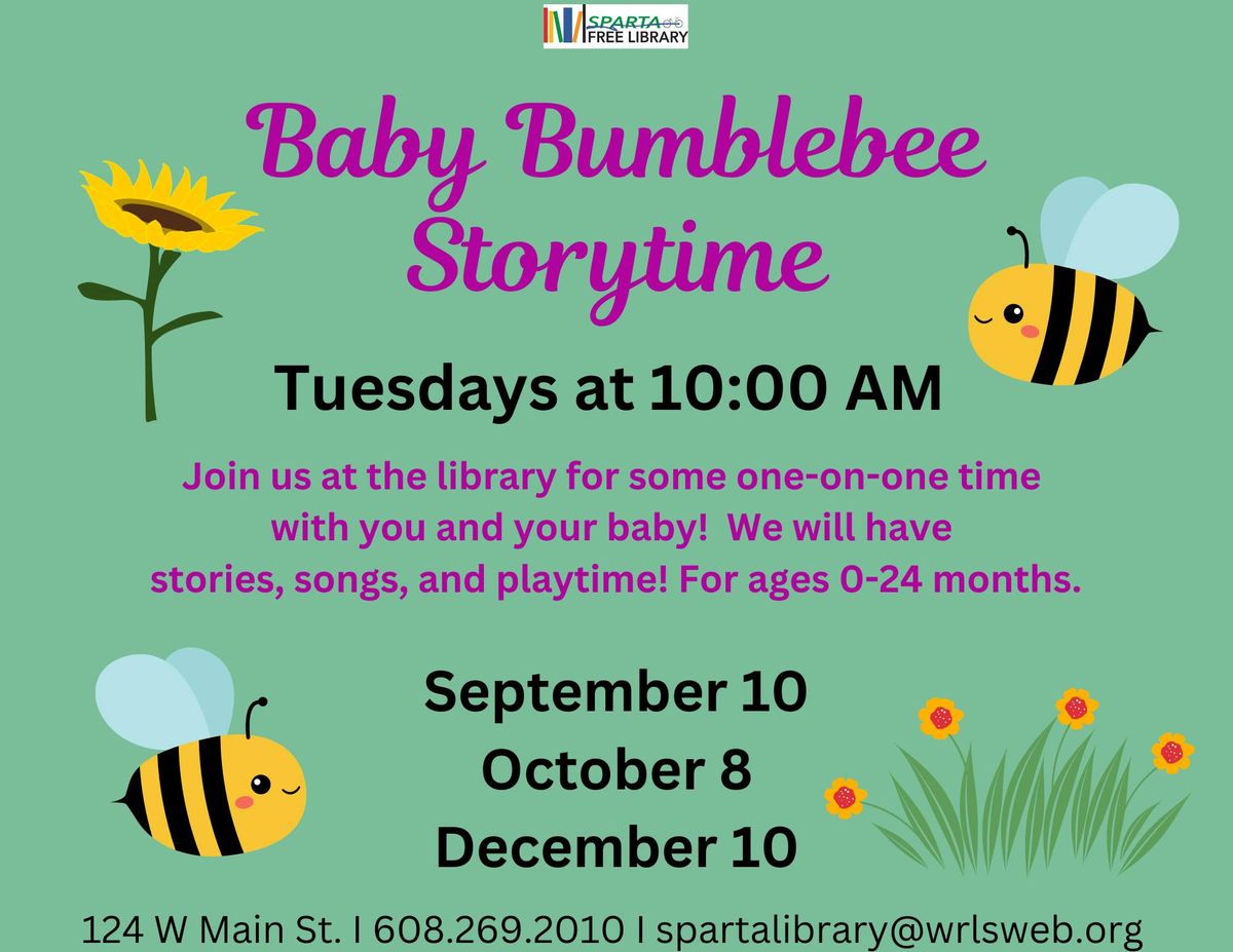 Baby Bumblebee Storytime