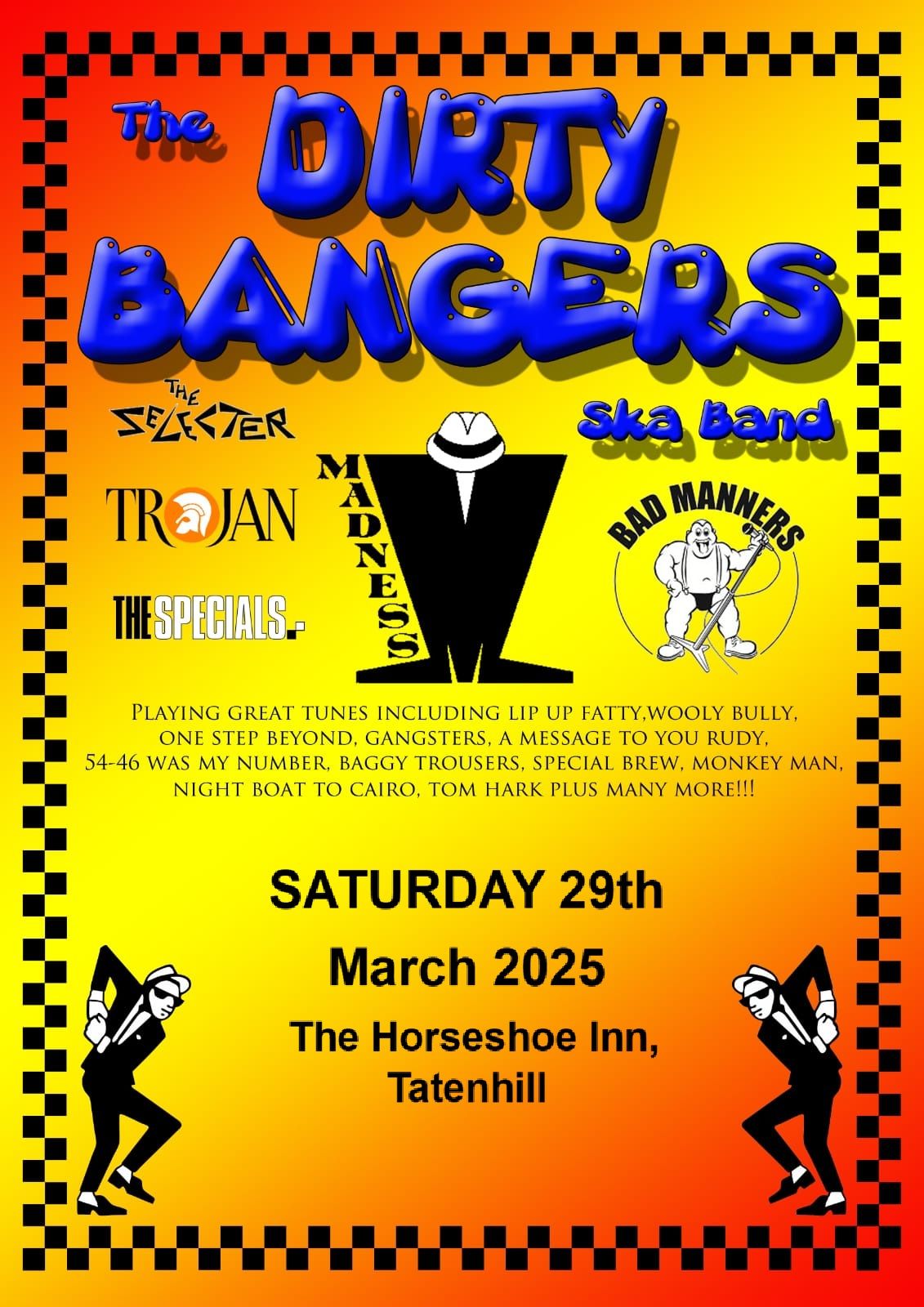 Dirty Bangers Live at The Horseshoe Inn Tatenhill