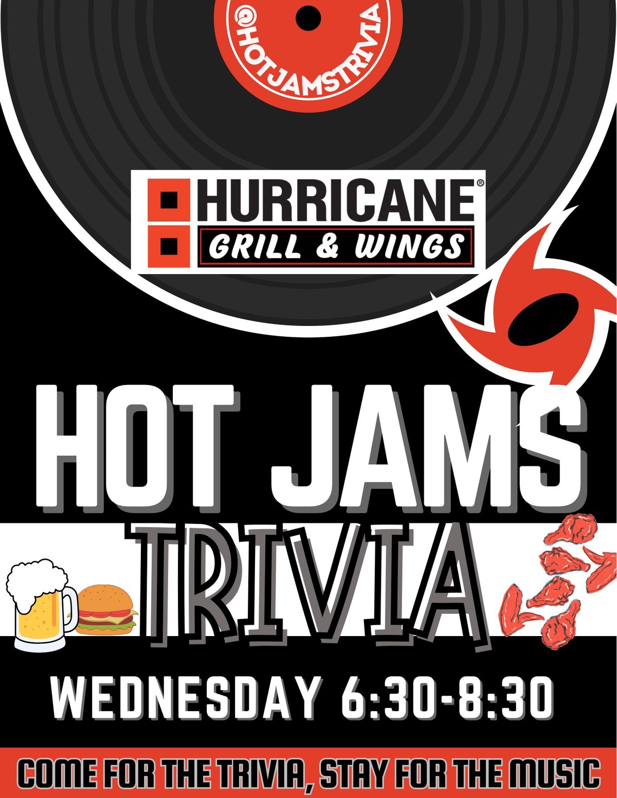 Trivia night at Hurricane grill & wings