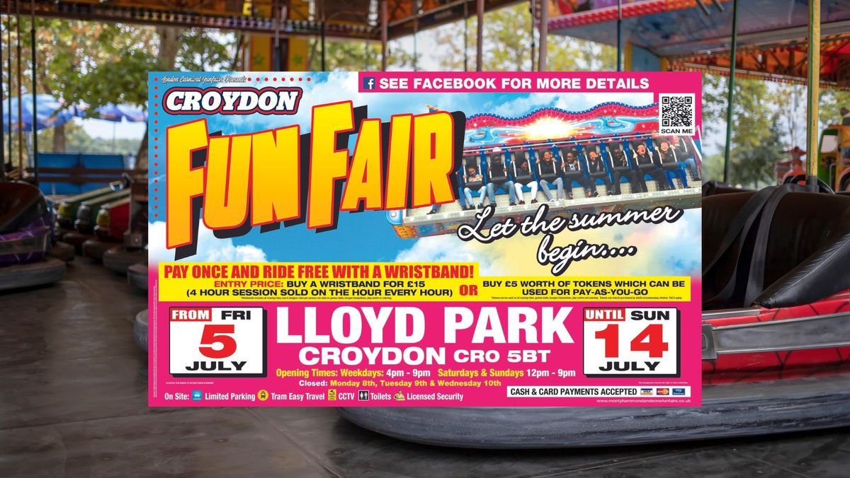 Lloyd Park Funfair by London Carnival Funfairs