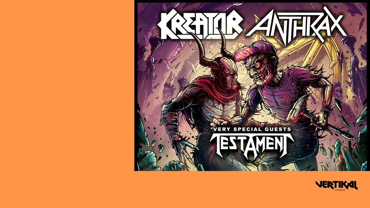 Kreator & Anthrax + Testament \u2022 Berlin \u2022 Uber Eats Music Hall