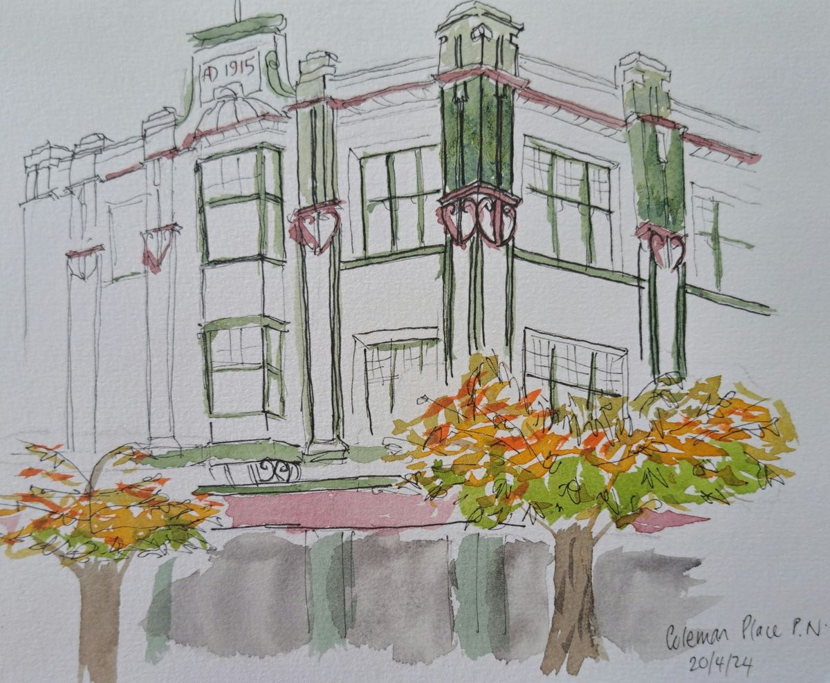 Urban Sketching Palmerston North