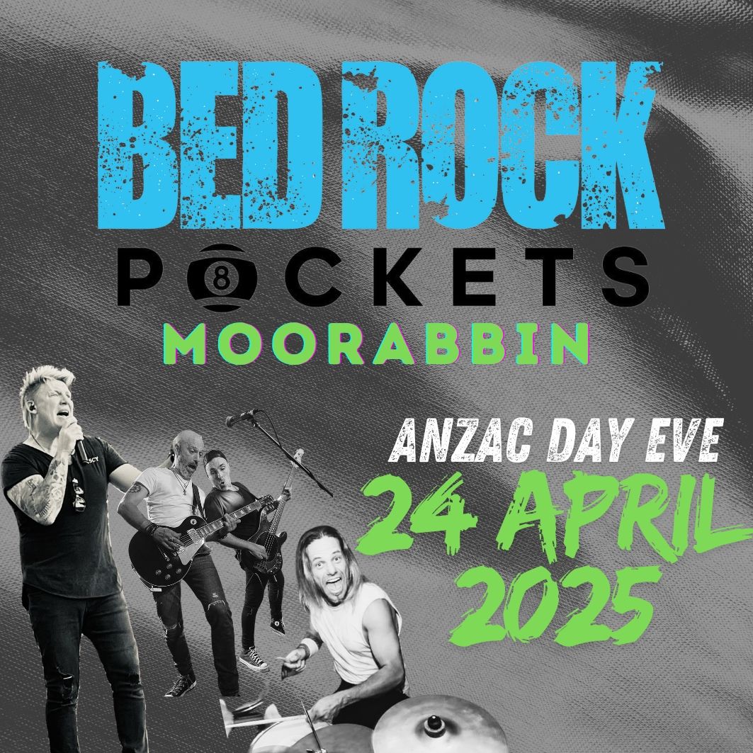 [ANZAC DAY EVE] BEDROCK debut! LIVE @ Pockets