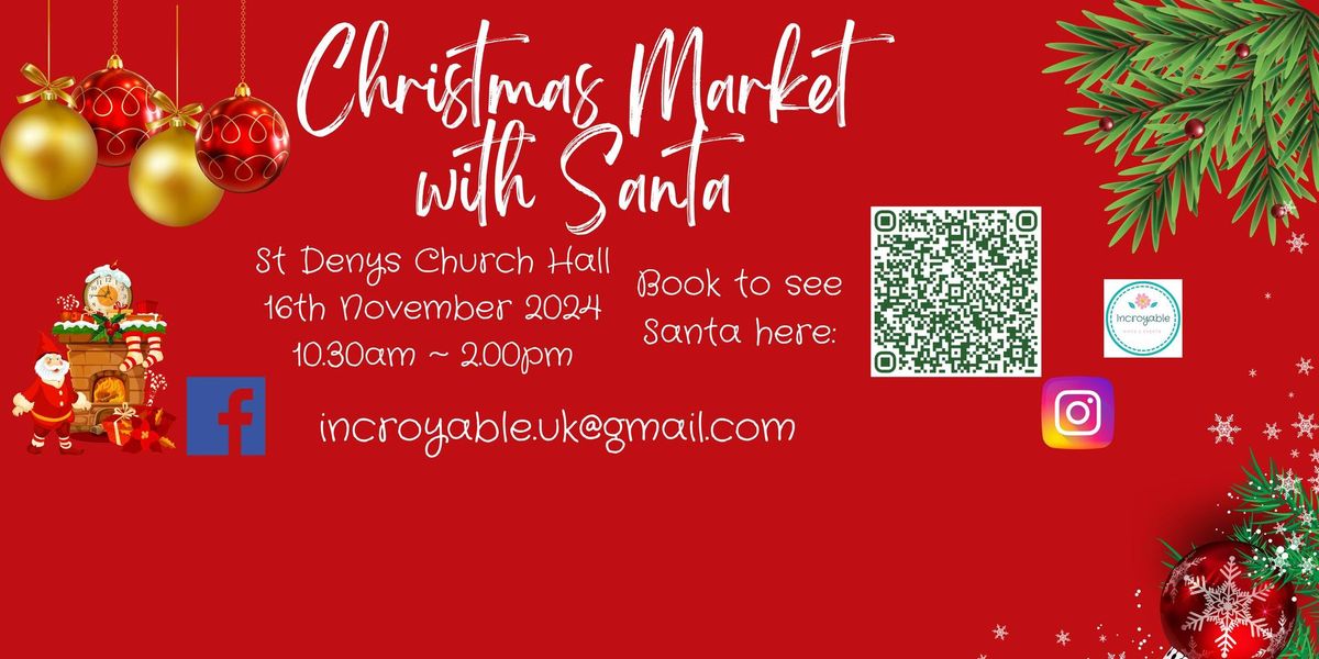 Christmas Craft Market with Santa