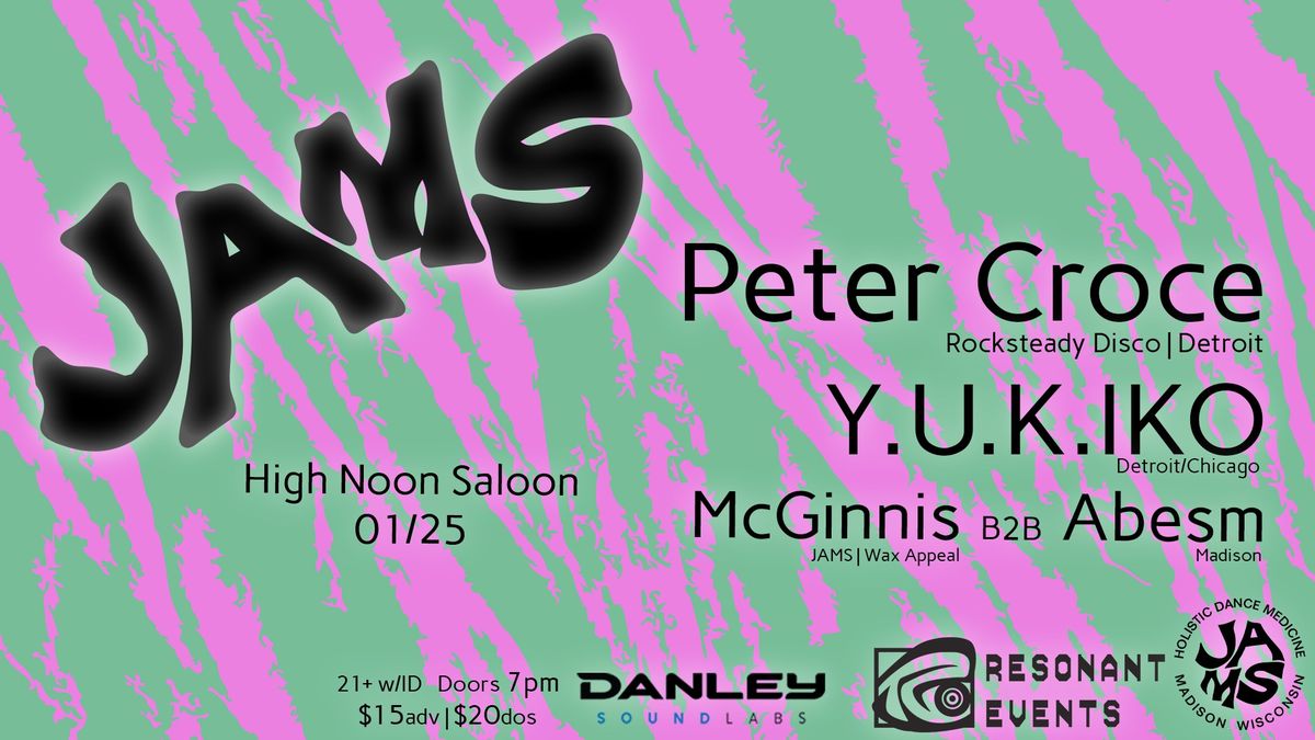 MSN Jams Presents: Peter Croce and Y.U.K.IKO at High Noon Saloon