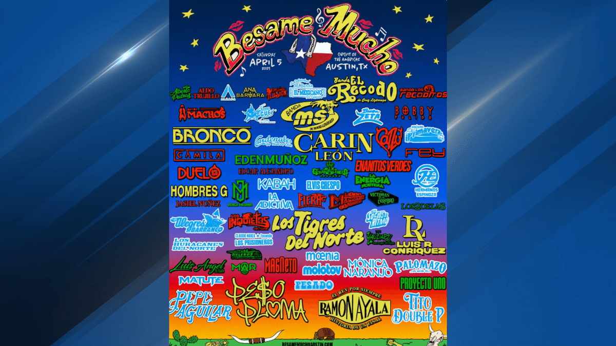 Besame Mucho Festival Austin with Pepe Aguilar, Peso Pluma, Ramon Ayala and more