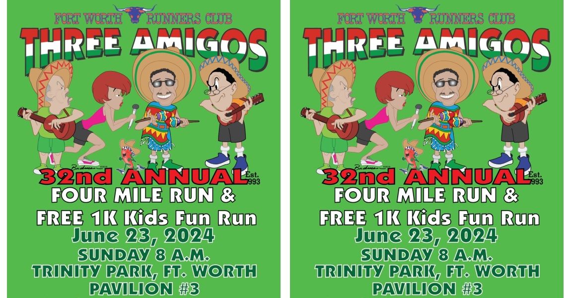 2024 Three Amigos 4-Mile Run
