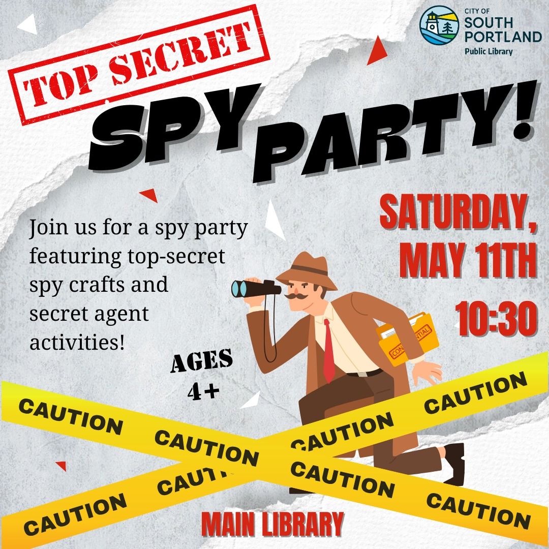 Top Secret Spy Party!