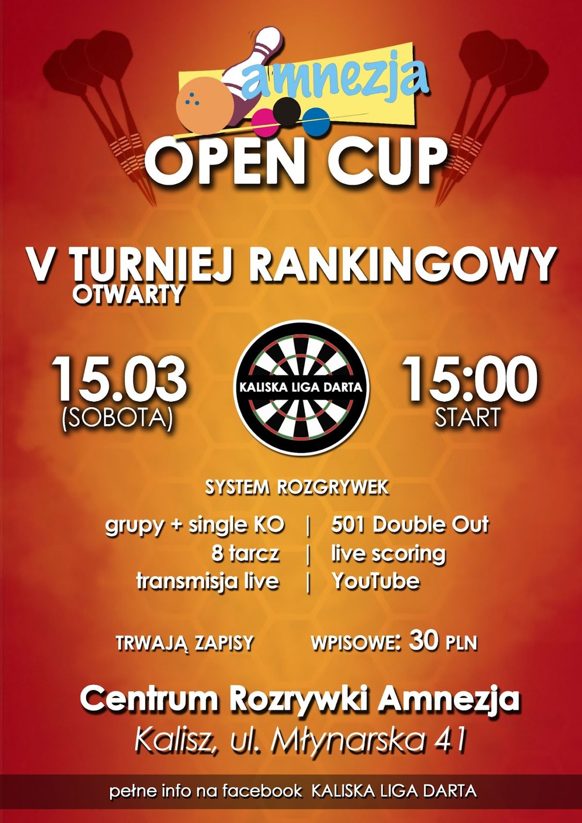 Amnezja Cup - V Turniej Rankingowy