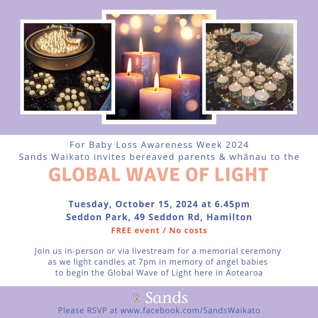 Global Wave of Light 2024 with Sands Waikato