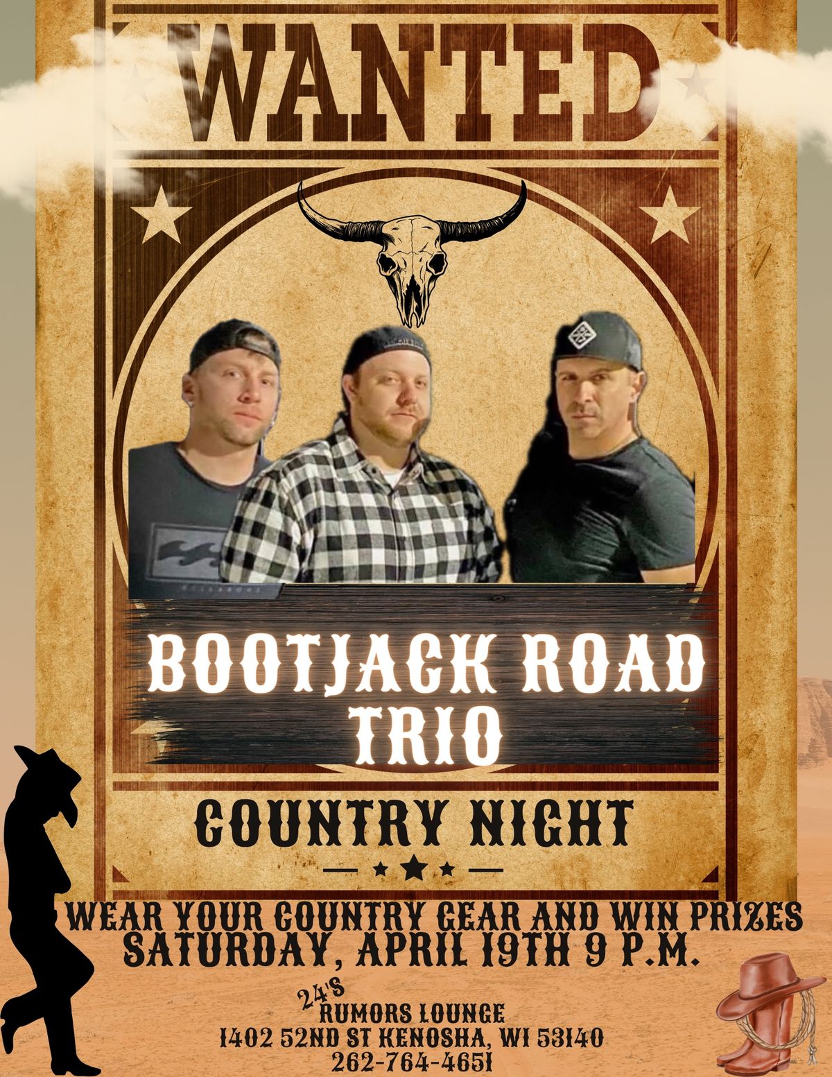 BOOTJACK ROAD (TRIO)