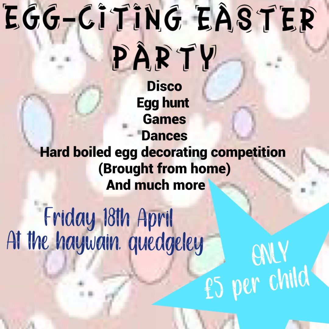 Egg-citing Easter party 