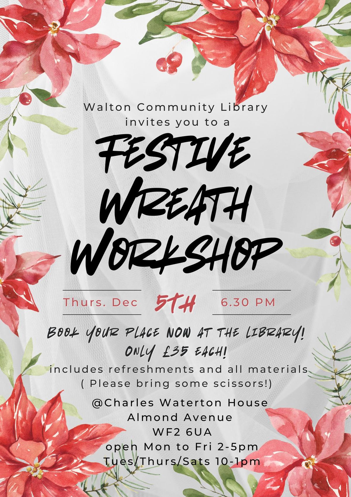 Festive Wreath Workshop