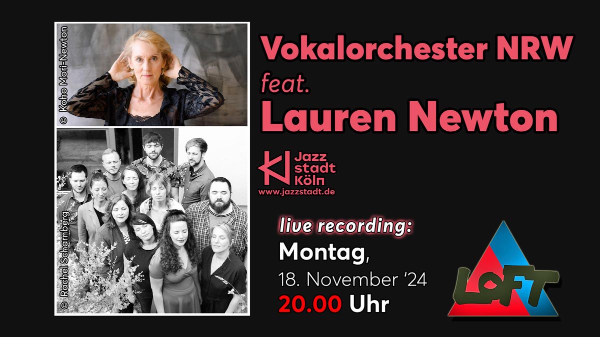  VokalOrchester NRW feat. Lauren Newton | live recording