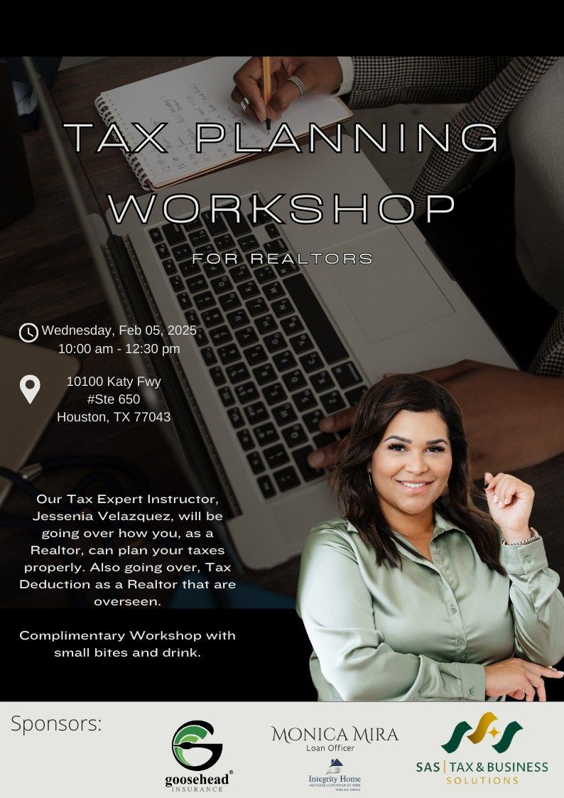 Tax Planning Workshop for REALTORS