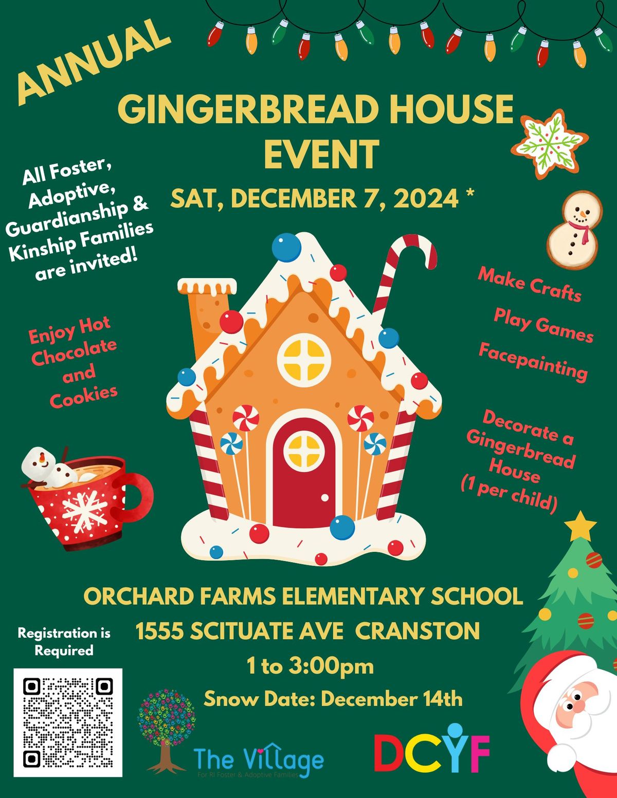 Annual Gingerbread House Event