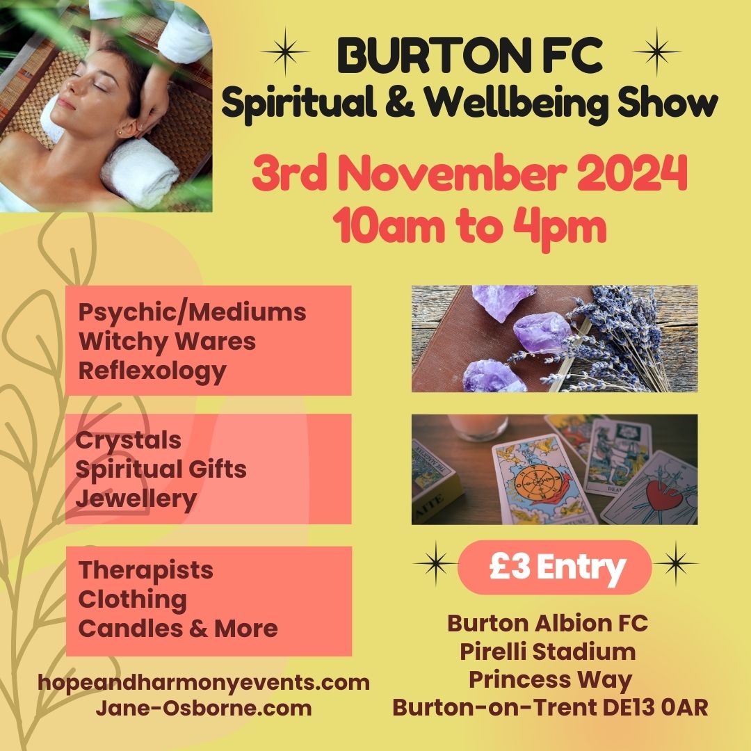 BURTON SPIRITUAL AND WELLBEING SHOW