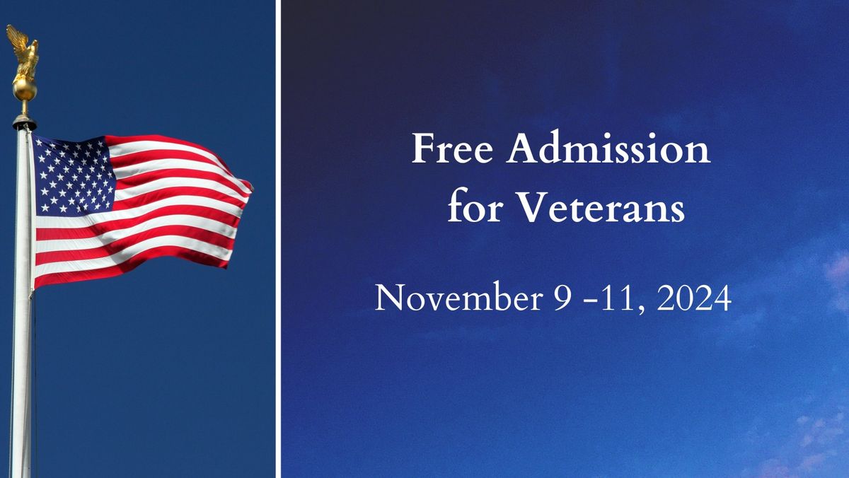 Free Admission for Veterans