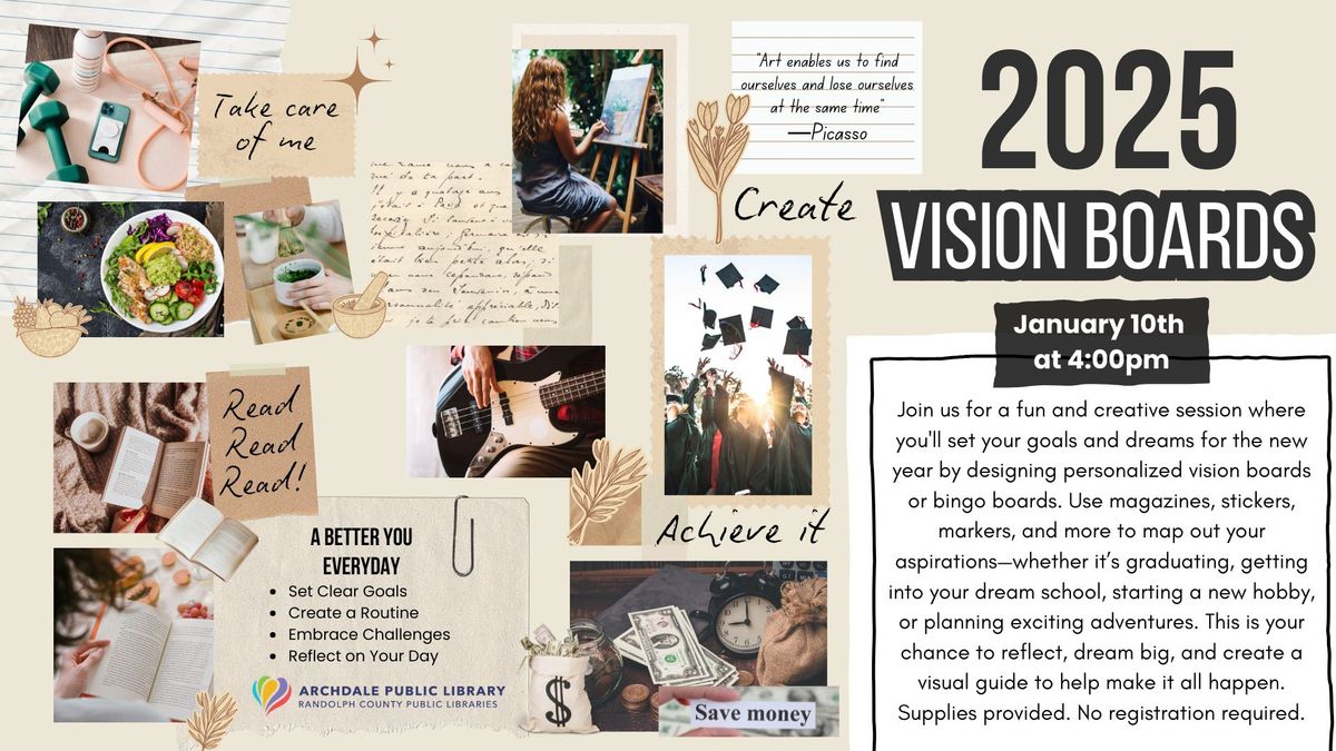 2025 Vision Board & Goal Setting