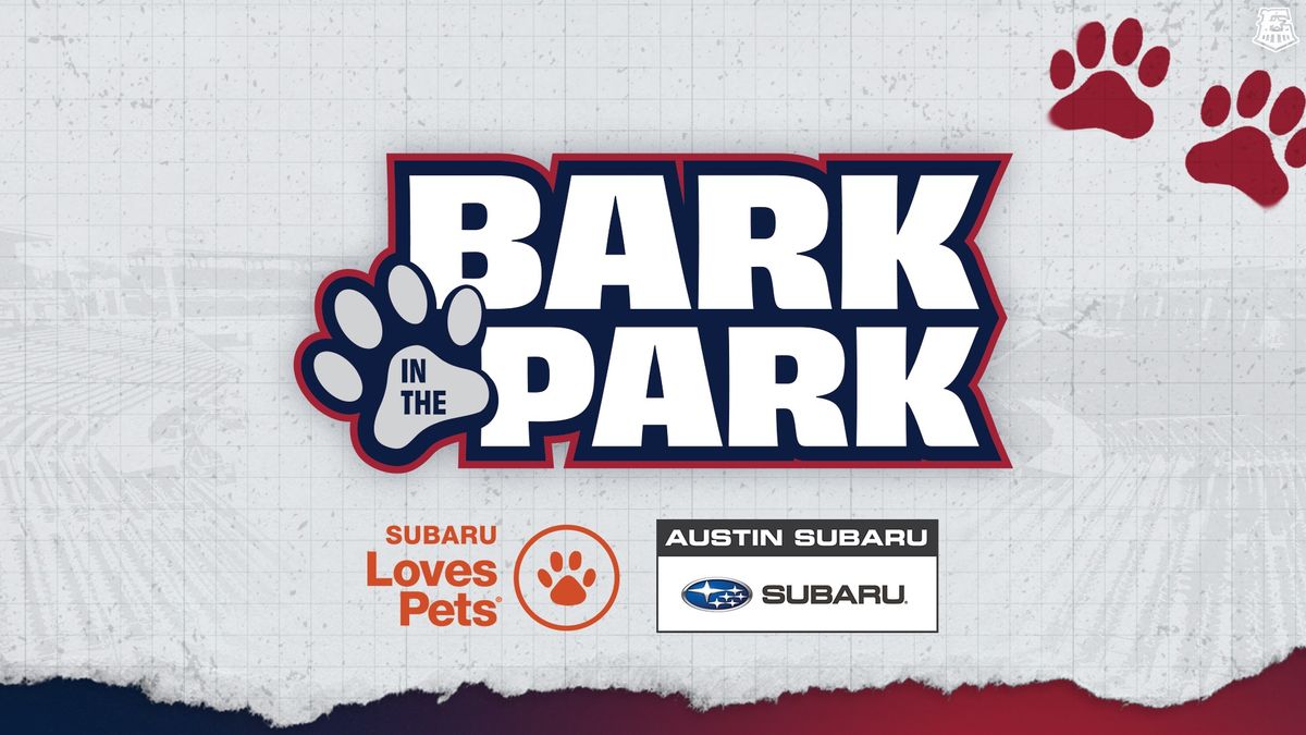 May 9: Bark in the Park