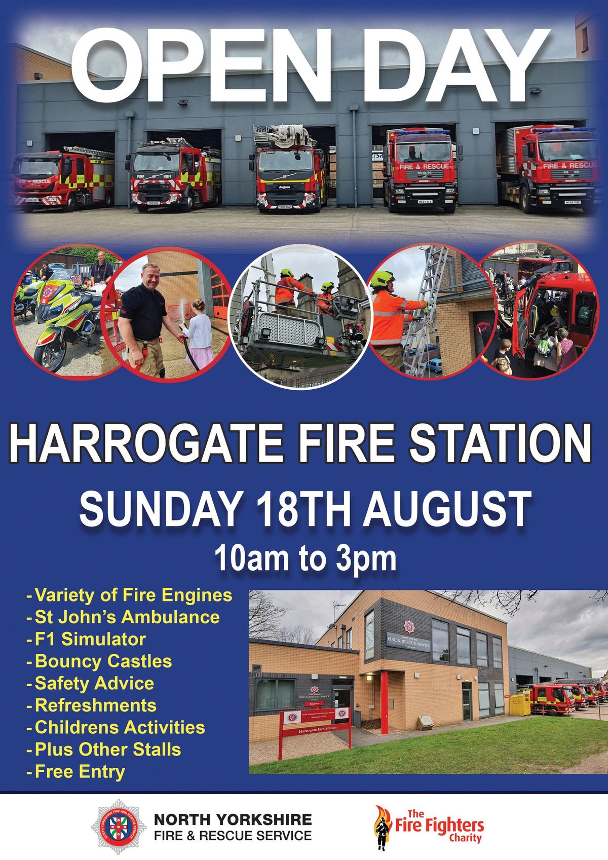 Harrogate Fire Station Open Day 2024