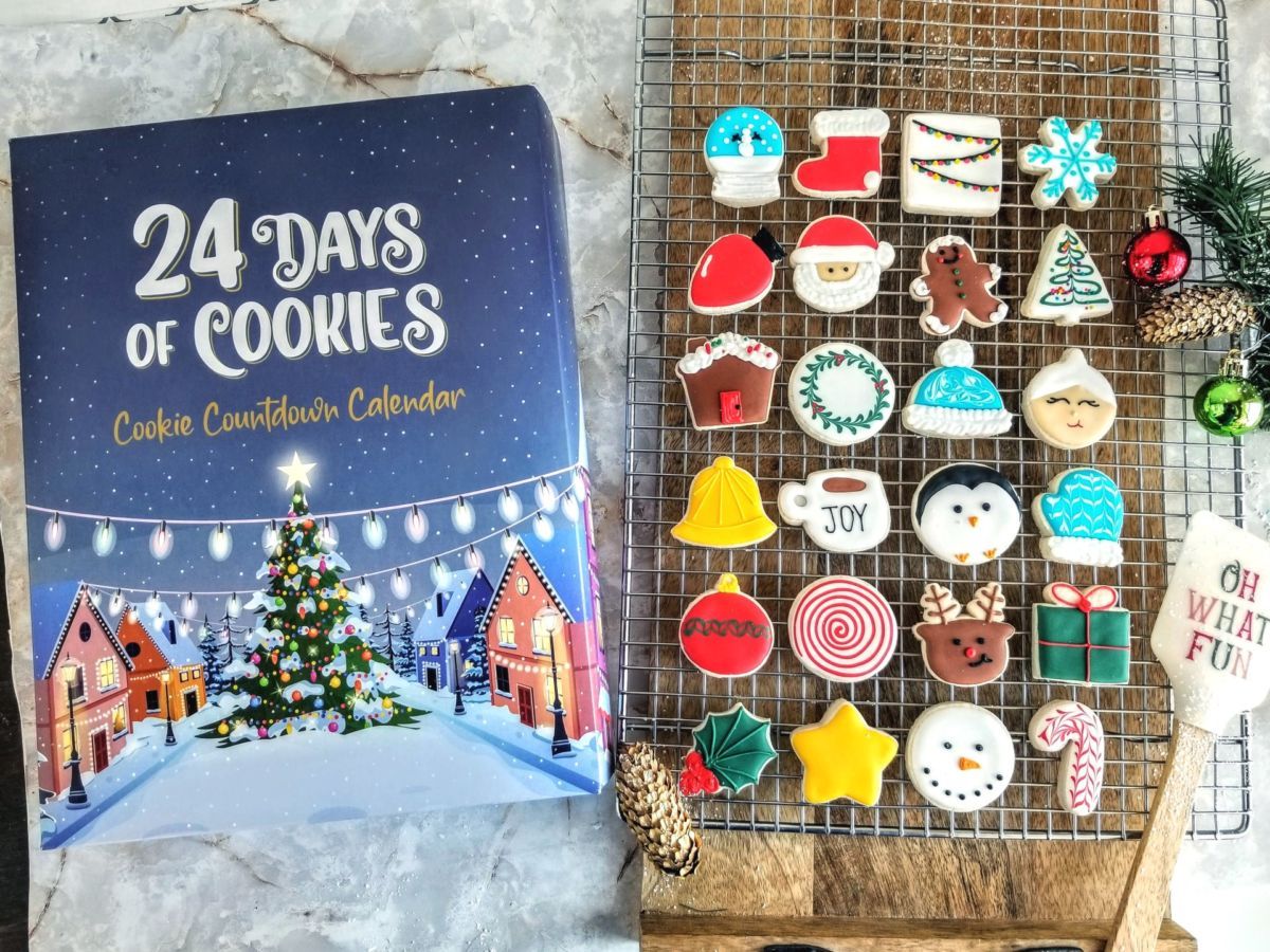 Christmas Advent Calendar Sugar Cookie Decorating Class