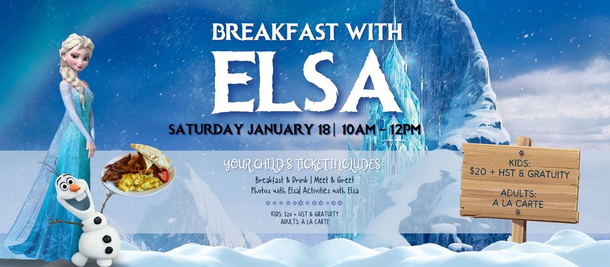 Breakfast with Elsa at The Powerhouse