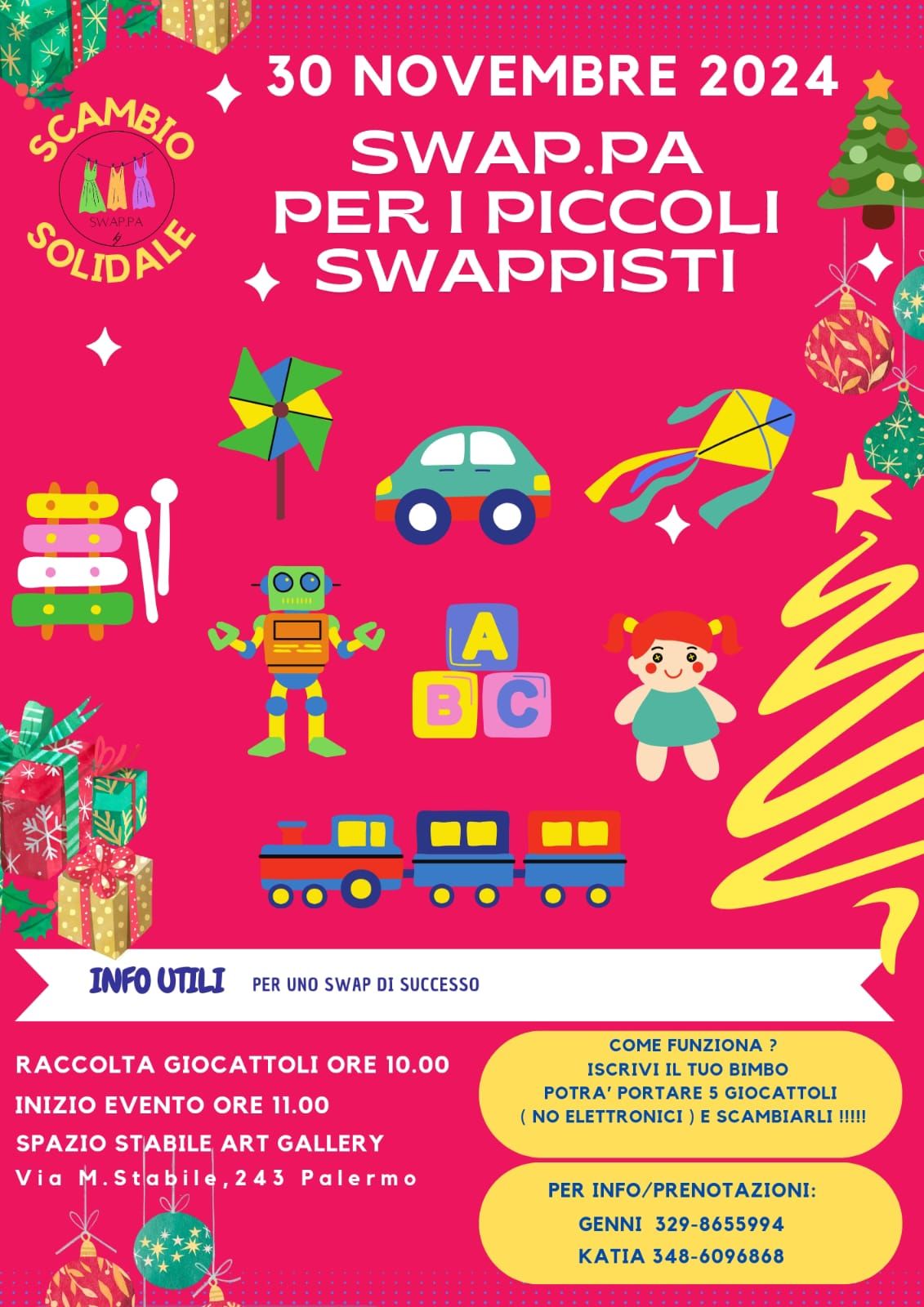 Swap. Pa per i piccoli Swappisti ! Evento Gratuito !!!!!