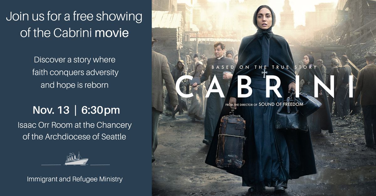 Cabrini Movie Showing