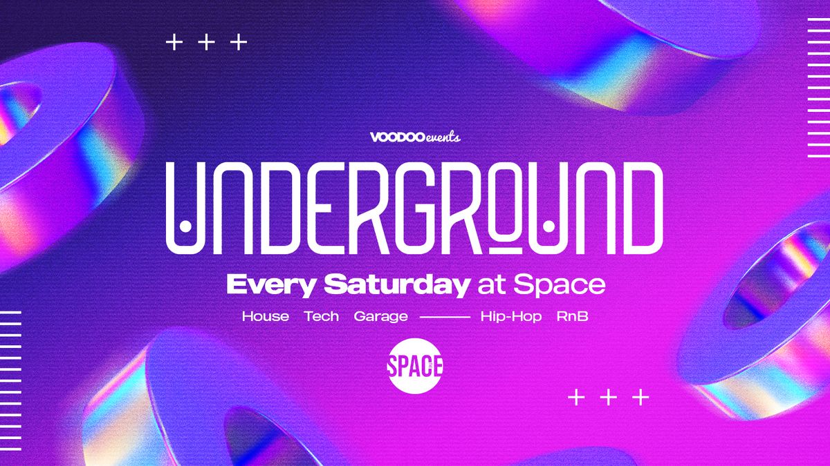 Underground Saturdays at Space Leeds - 19th October