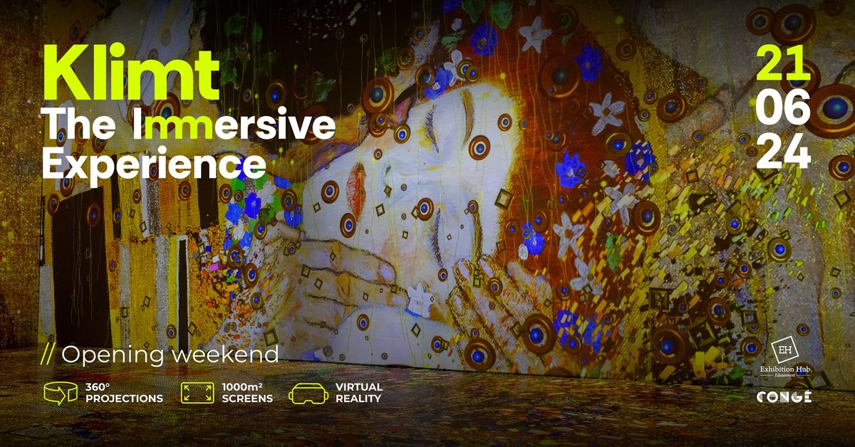 Gustav Klimt: The Immersive Experience | DIVE | Opening weekend