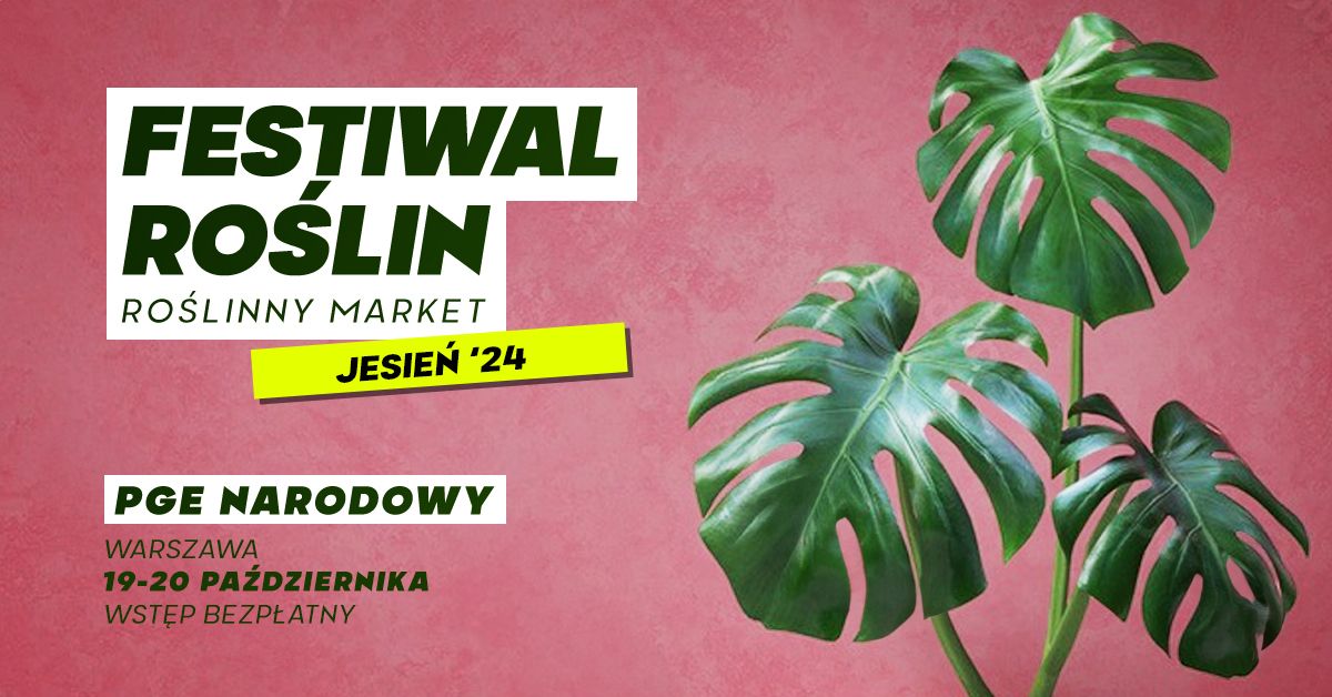 Festiwal Ro\u015blin na PGE Narodowym - wielki market ro\u015blin w supercenach