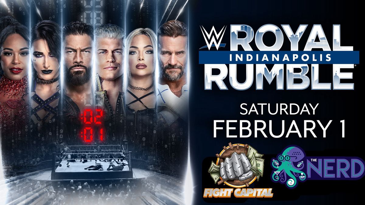 ROYAL RUMBLE Watch Party at The Nerd