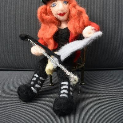 Caroline The Musical Saw Lady