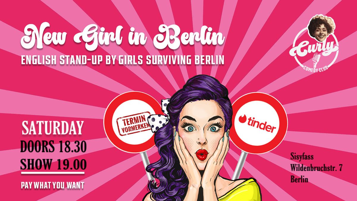 English stand-up: New Girl in Berlin 04.05.24