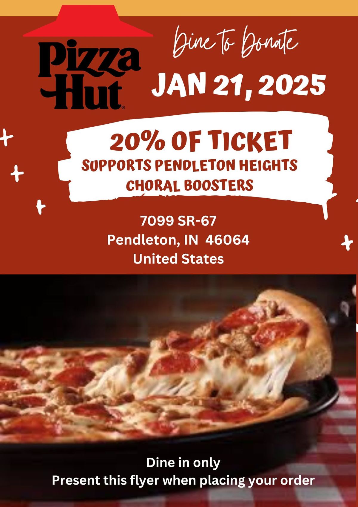 Pizza Hut Dine to Donate