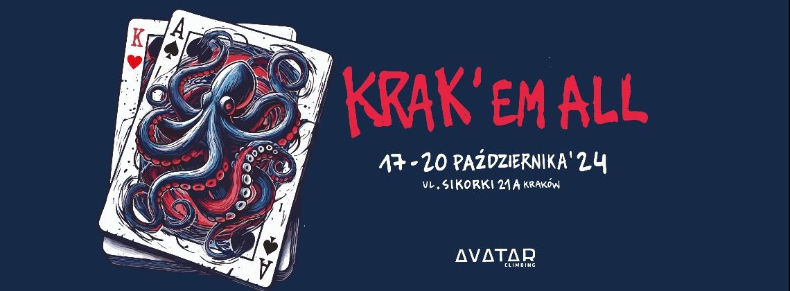 KRAK'EM ALL 2024 - amatorskie zawody boulderowe